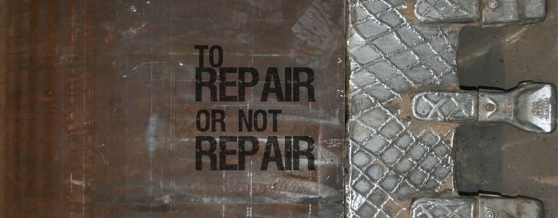 IS IT WORTH REPAIRING YOUR USED EXCAVATOR BUCKET