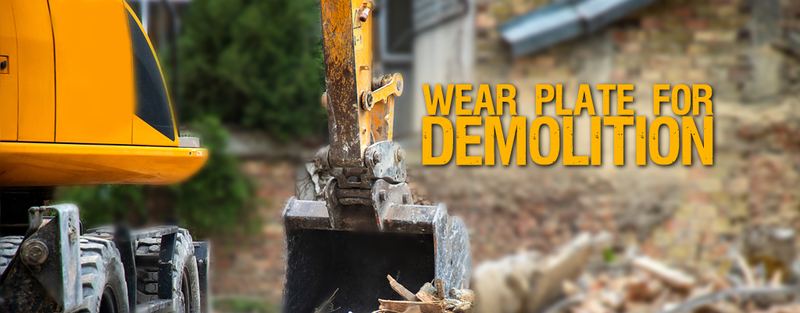 WEAR PLATE FOR DEMOLITION EQUIPMENT
