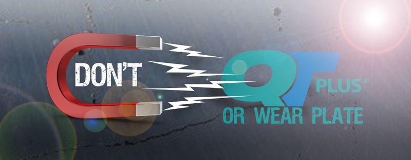 Never Use Magnets To Lift Wear Plate