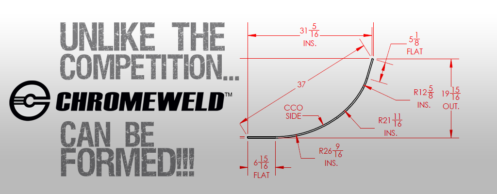 CHROMEWELD 600 Chart