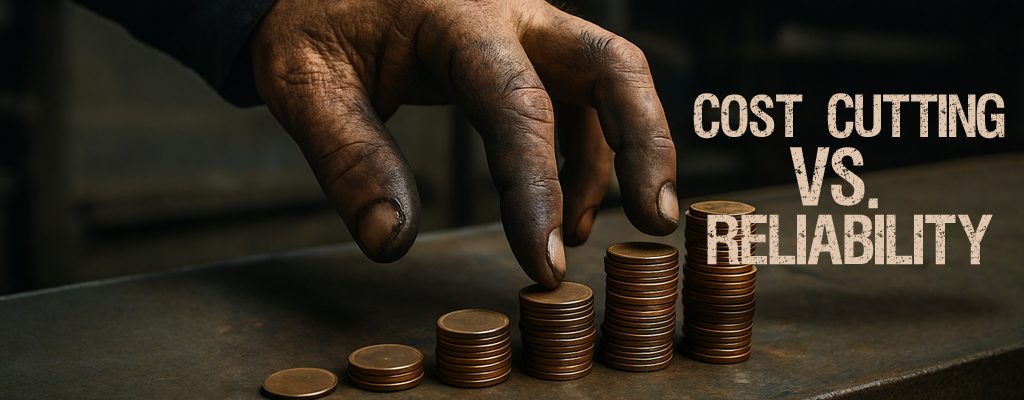 Cost Cutting Vs. Reliability