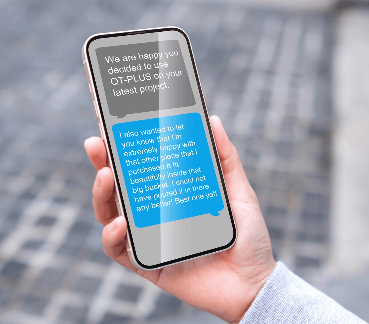 QT-PLUS Text Message