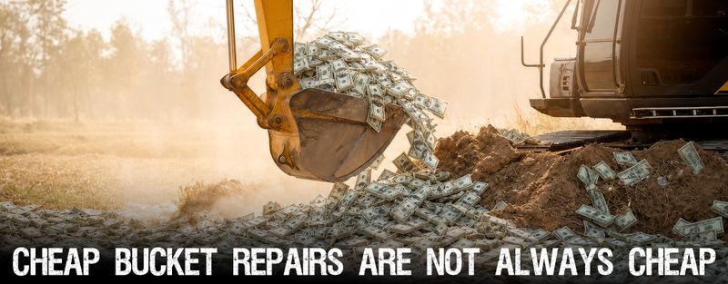 Why Cheap Excavator Bucket Repairs Cost More